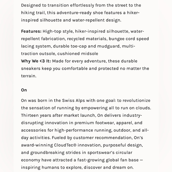 NEW On Cloudtrax In Rose / Ivory Size 10- 10.5 - Picture 5 of 16